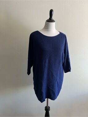 Ann Taylor Deep Navy Knit Sweater